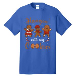 Hanging With My Cookies Cute Christmas Teacher Tall T-Shirt