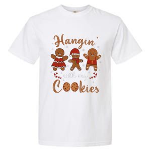 Hanging With My Cookies Cute Christmas Teacher Garment-Dyed Heavyweight T-Shirt