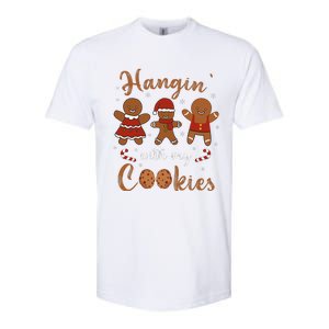 Hanging With My Cookies Cute Christmas Teacher Softstyle CVC T-Shirt