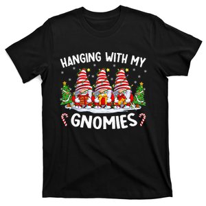 Hanging With My Gnomies Matching Family Christmas Pjs Gnome  T-Shirt