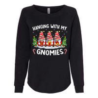 Hanging With My Gnomies Matching Family Christmas Pjs Gnome  Womens California Wash Sweatshirt