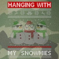 Hanging With My Snowmies Ugly Christmas Legacy Tie Dye Trucker Hat