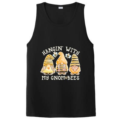 Hanging With My Gnombees Cute Bumble Bee Gnome Gift PosiCharge Competitor Tank