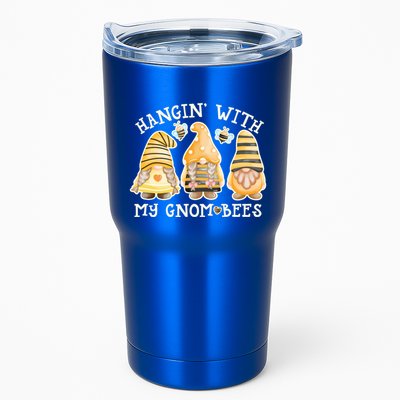 Hanging With My Gnombees Cute Bumble Bee Gnome Gift Tumbler