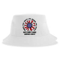 Hate Wont Make America Great Sustainable Bucket Hat