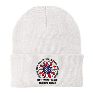 Hate Wont Make America Great Knit Cap Winter Beanie