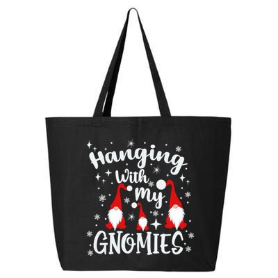 Hanging With My Gnomies Christmas Winter 25L Jumbo Tote