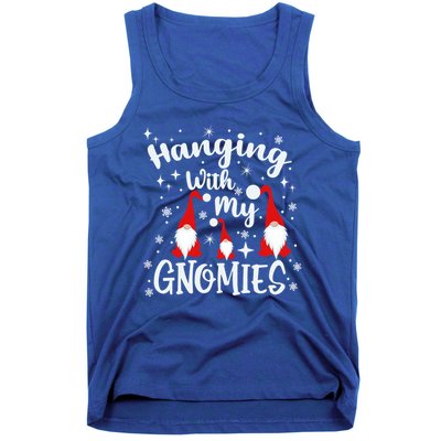 Hanging With My Gnomies Christmas Winter Tank Top