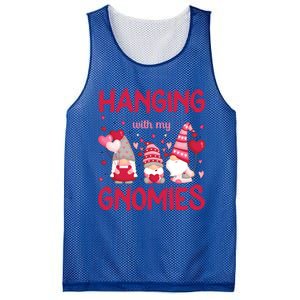 Hanging With My Gnomies Funny Valentines Day Gift Mesh Reversible Basketball Jersey Tank