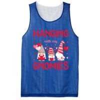 Hanging With My Gnomies Funny Valentines Day Gift Mesh Reversible Basketball Jersey Tank