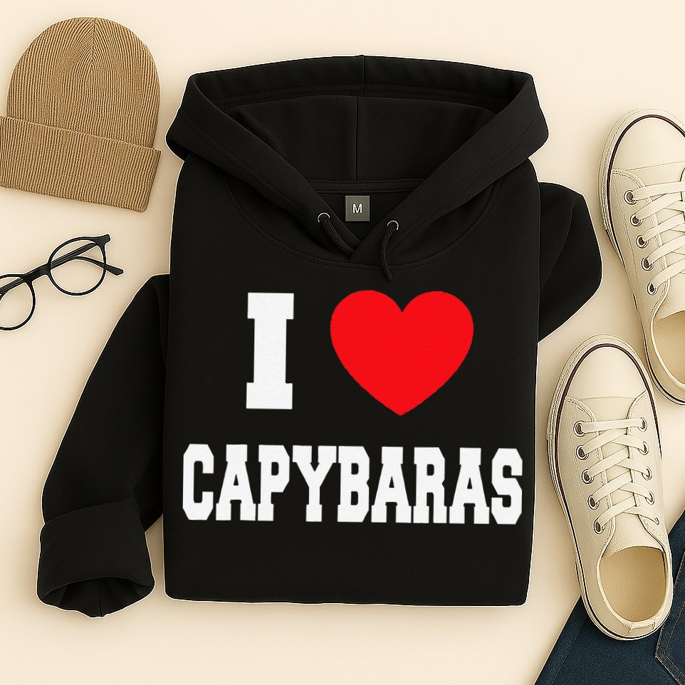 Home Where My Capybaras Gifts for Capybaras Lovers  Hoodie