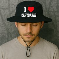 Home Where My Capybaras Gifts for Capybaras Lovers  Bucket Hat