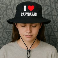Home Where My Capybaras Gifts for Capybaras Lovers  Bucket Hat