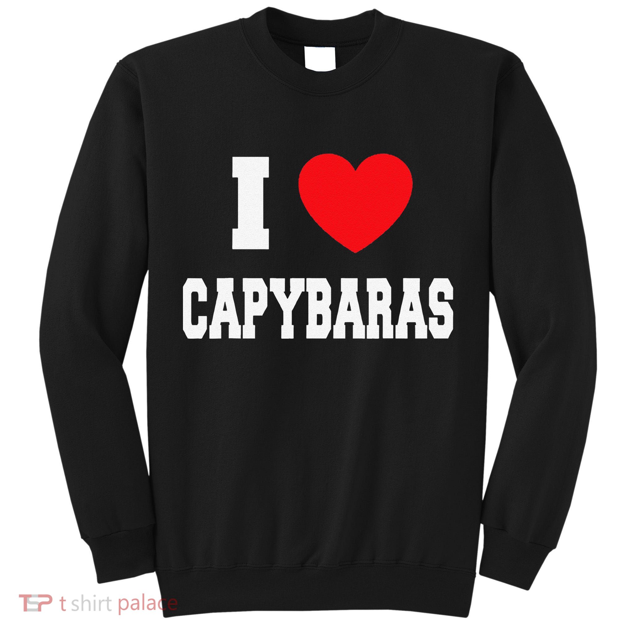 Home Where My Capybaras Gifts for Capybaras Lovers  Tall Sweatshirt