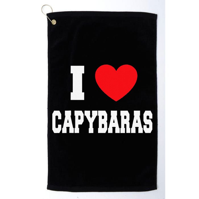 Home Where My Capybaras Gifts for Capybaras Lovers  Golf Towel