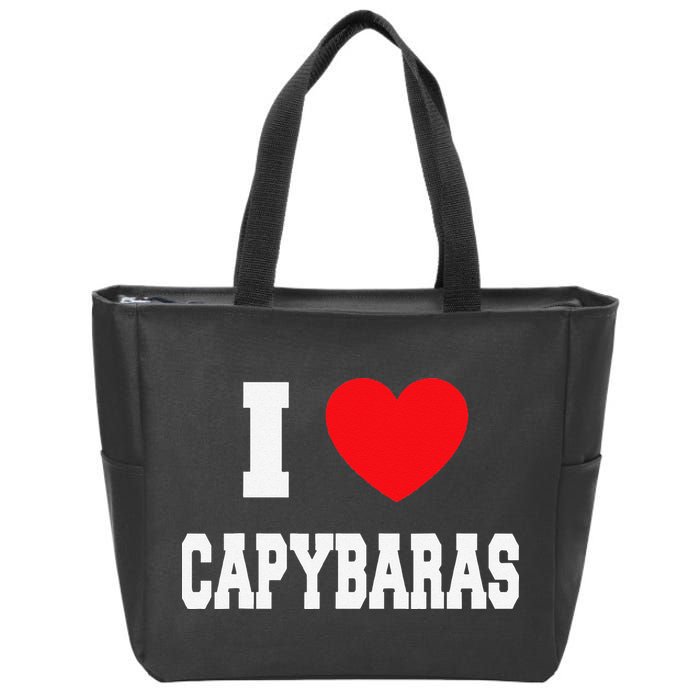 Home Where My Capybaras Gifts for Capybaras Lovers  Zip Tote Bag