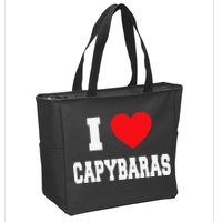 Home Where My Capybaras Gifts for Capybaras Lovers  Zip Tote Bag