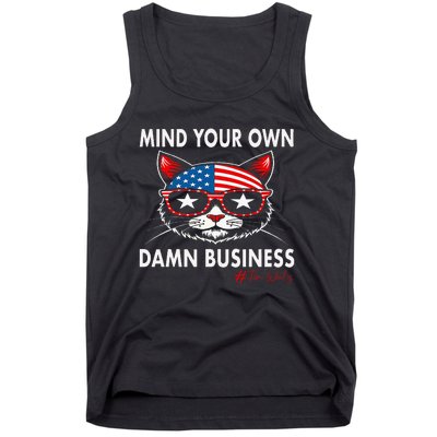 Harris Walz Mind Your Own Damn Business Tank Top