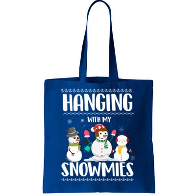 Hanging With My Snowmies Gift Tote Bag