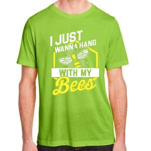 Hang With My Bees Beekeeper & Beekeeping Gift Adult ChromaSoft Performance T-Shirt