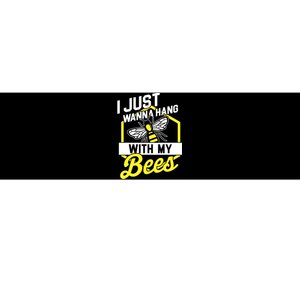 Hang With My Bees Beekeeper & Beekeeping Gift Bumper Sticker