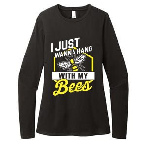 Hang With My Bees Beekeeper & Beekeeping Gift Womens CVC Long Sleeve Shirt