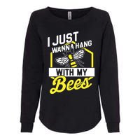 Hang With My Bees Beekeeper & Beekeeping Gift Womens California Wash Sweatshirt