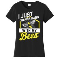 Hang With My Bees Beekeeper & Beekeeping Gift Women's T-Shirt