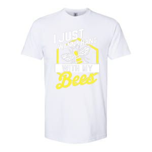 Hang With My Bees Beekeeper & Beekeeping Gift Softstyle CVC T-Shirt