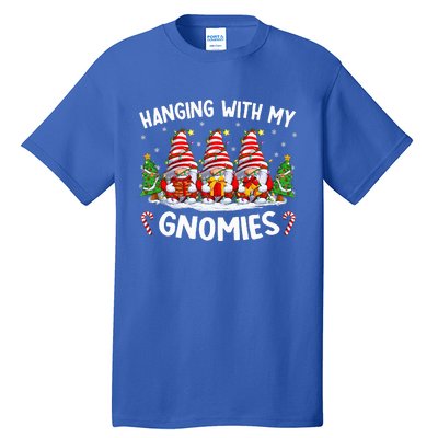 Hanging With My Gnomies Matching Family Christmas Pjs Gnome  Tall T-Shirt