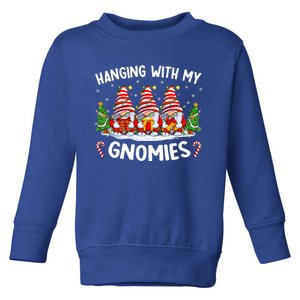 Hanging With My Gnomies Matching Family Christmas Pjs Gnome  Toddler Sweatshirt