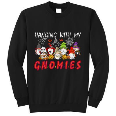 Hanging With My Gnomies Christmas Costume Halloween Gnomes Sweatshirt