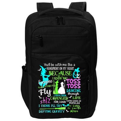 Halloween Wicked Musical Impact Tech Backpack