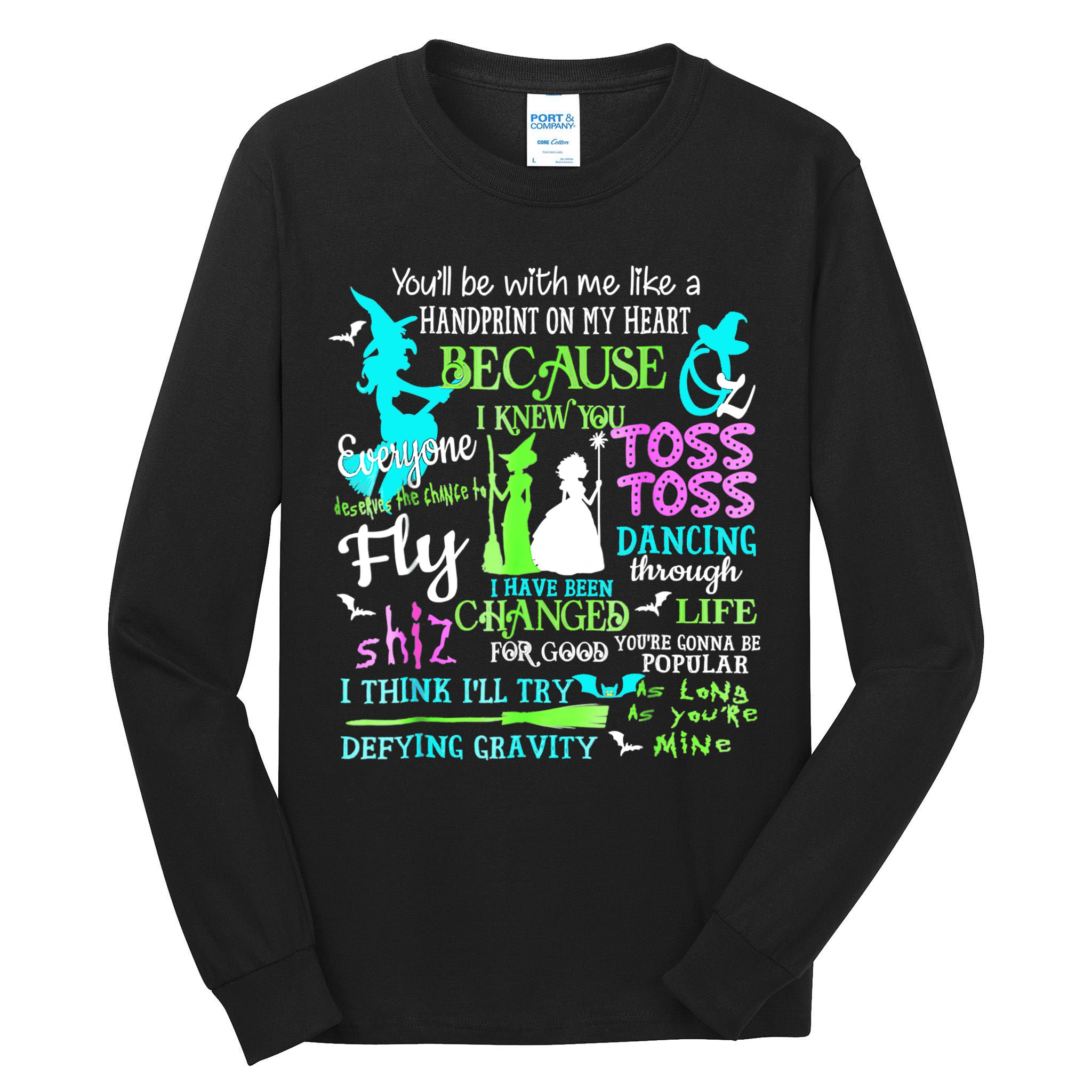 Halloween Wicked Musical Tall Long Sleeve T-Shirt