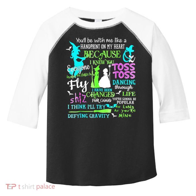 Halloween Wicked Musical Toddler Fine Jersey T-Shirt