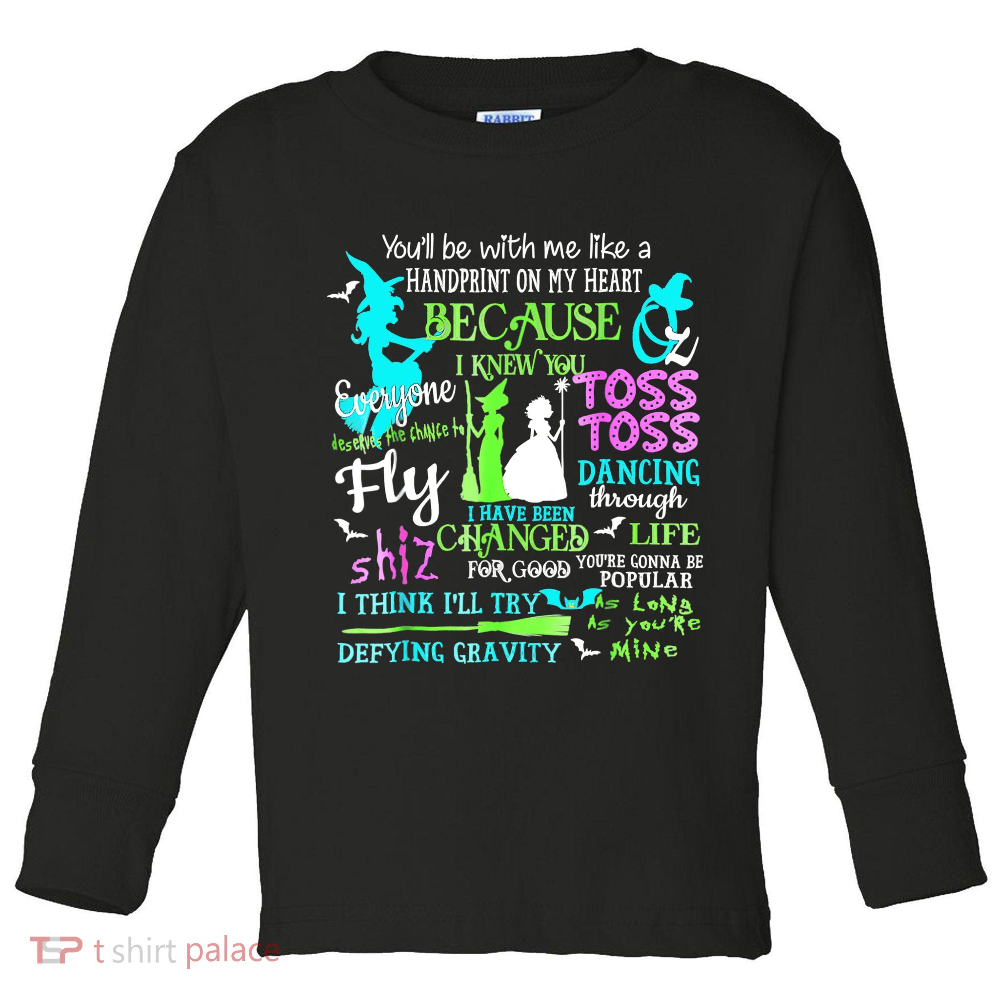 Halloween Wicked Musical Toddler Long Sleeve Shirt
