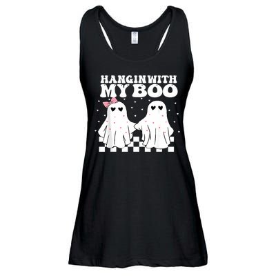 Hangin With My Boo Couples Halloween Adult Costume His Her Ladies Essential Flowy Tank