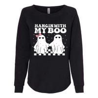 Hangin With My Boo Couples Halloween Adult Costume His Her Womens California Wash Sweatshirt