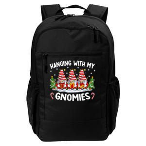 Hanging With My Gnomies Matching Family Christmas Pjs Gnome Daily Commute Backpack