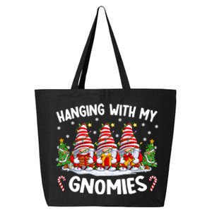 Hanging With My Gnomies Matching Family Christmas Pjs Gnome 25L Jumbo Tote