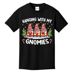 Hanging With My Gnomies Matching Family Christmas Pjs Gnome Kids T-Shirt