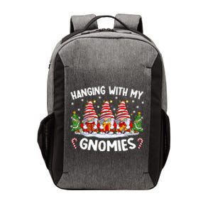 Hanging With My Gnomies Matching Family Christmas Pjs Gnome Vector Backpack