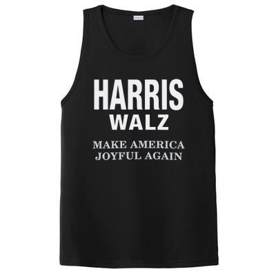 Harris Walz Make America Joyful Again 2024 PosiCharge Competitor Tank