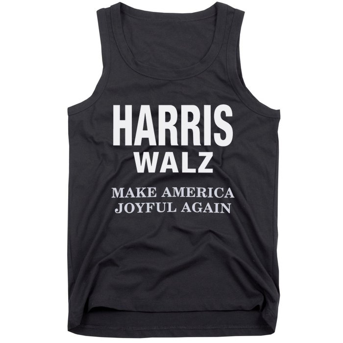 Harris Walz Make America Joyful Again 2024 Tank Top