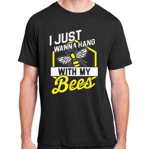 Hang With My Bees Beekeeper & Beekeeping Gift Adult ChromaSoft Performance T-Shirt