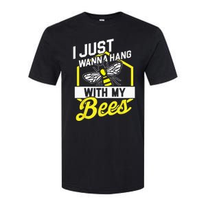 Hang With My Bees Beekeeper & Beekeeping Gift Softstyle CVC T-Shirt