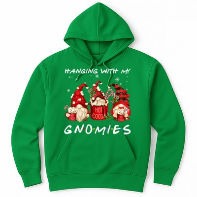 Hanging With My Gnomies Hot Cocoa Gnomes Chocolate Christmas Hoodie