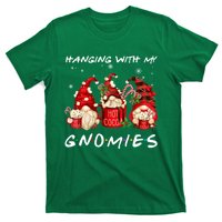 Hanging With My Gnomies Hot Cocoa Gnomes Chocolate Christmas T-Shirt