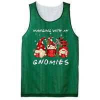 Hanging With My Gnomies Hot Cocoa Gnomes Chocolate Christmas Mesh Reversible Basketball Jersey Tank