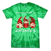 Hanging With My Gnomies Hot Cocoa Gnomes Chocolate Christmas Tie-Dye T-Shirt